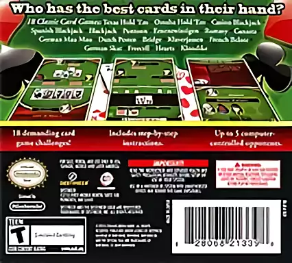Image n° 2 - boxback : 18 Classic Card Games